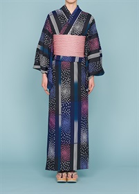 楽天市場】＼2点で3％OFFクーポン／[ 美術サロン ] 浴衣 細密染