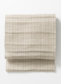 袋帯  苧麻帯米沢織物