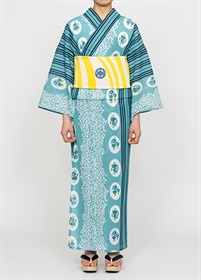 西陽の差す部屋に・浅葱 | 浴衣 | やまとオンラインストア