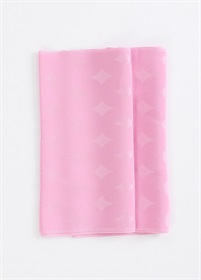 織帯揚げ　正絹　ピンク