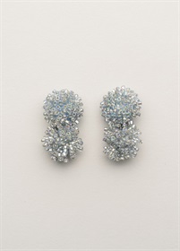 designsix FLUFFY EARRING / ICE BLUE | 着物コーディネート小物