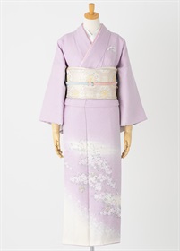 やまとオリジナル訪問着レンタル 藤 小花 M | 訪問着レンタル | やまと