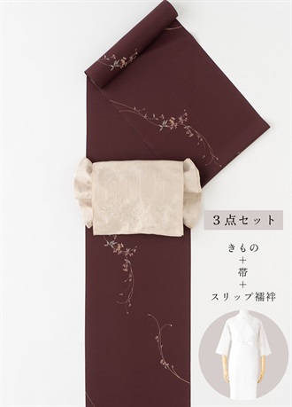 【WEB限定】はじめてきもの７万円セット　４