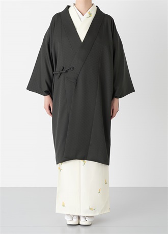 やまと可憐　色無地　でつくった「コート」