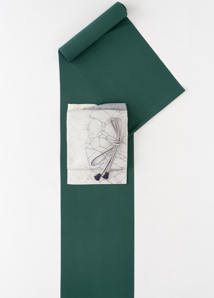 やまと可憐　色無地　納戸色（ご予約受注品）