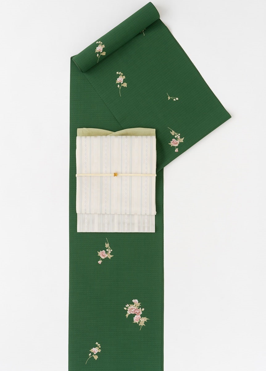 夏・やまと可憐　芙蓉　千歳緑色（ご予約受注品）
