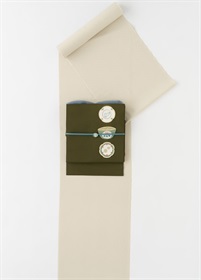 やまと可憐　色無地　灰白（ご予約受注品）