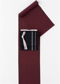 夏・可憐色無地　桑の実色（ご予約受注品）