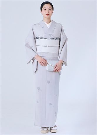 夏・やまと可憐　雪輪　白銀（ご予約受注品）