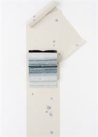 やまと可憐　流れ桐に小花　象牙色（ご予約受注品）