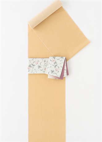 片貝木綿　綾織り　ベージュ