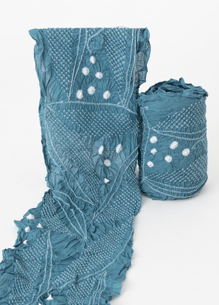 ゆかた　有松鳴海絞り　夏のつゆ