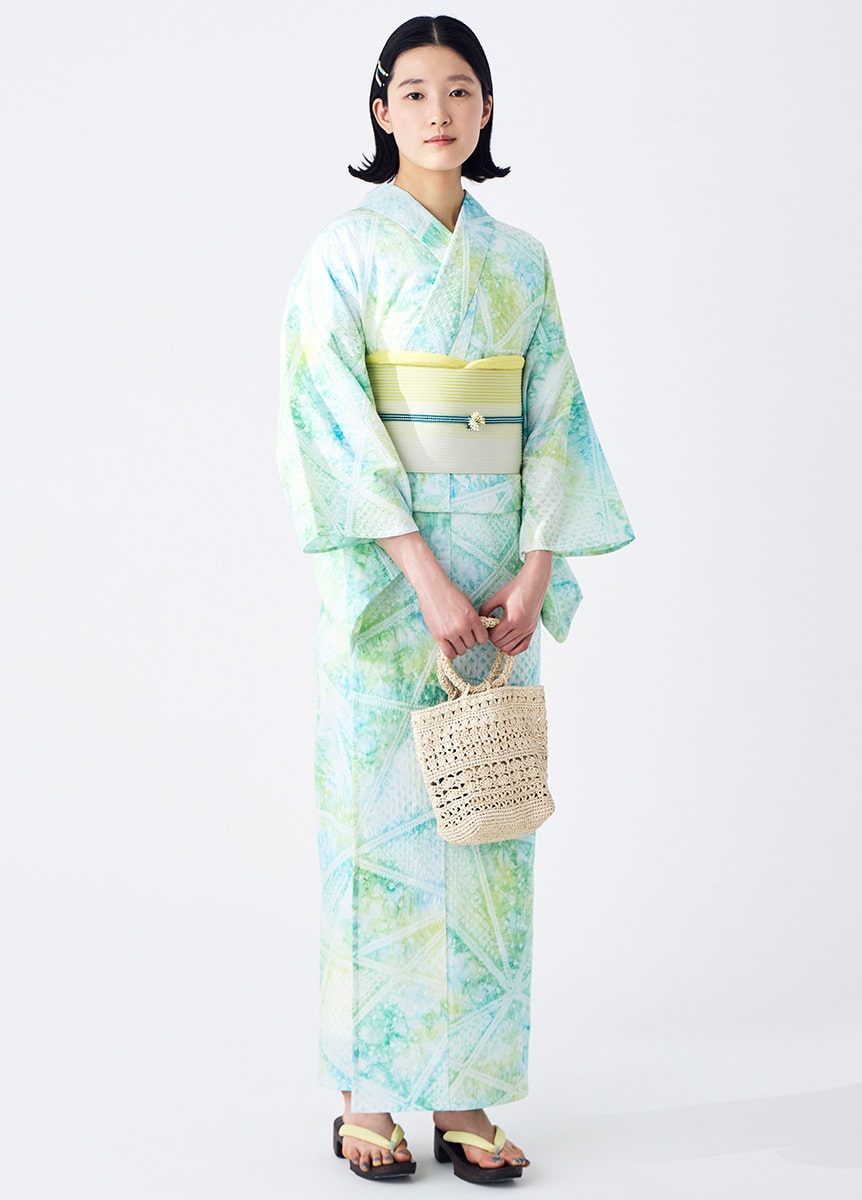 お仕立て商品 絞りゆかた　夏星
