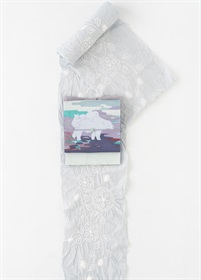 絞りゆかた　涼色輪花