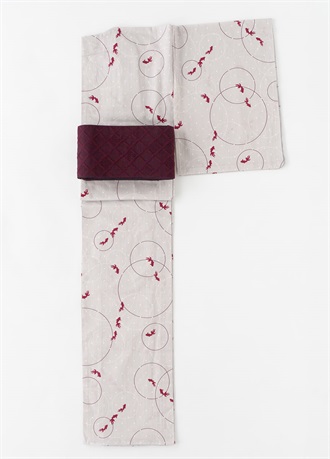 プレタ爽々ゆかた　金魚ファミリー　グレー