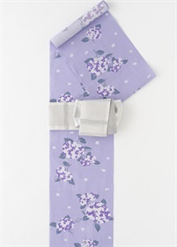 浴衣　風花　青梅雨に紫陽花　藤（ご予約受注品）