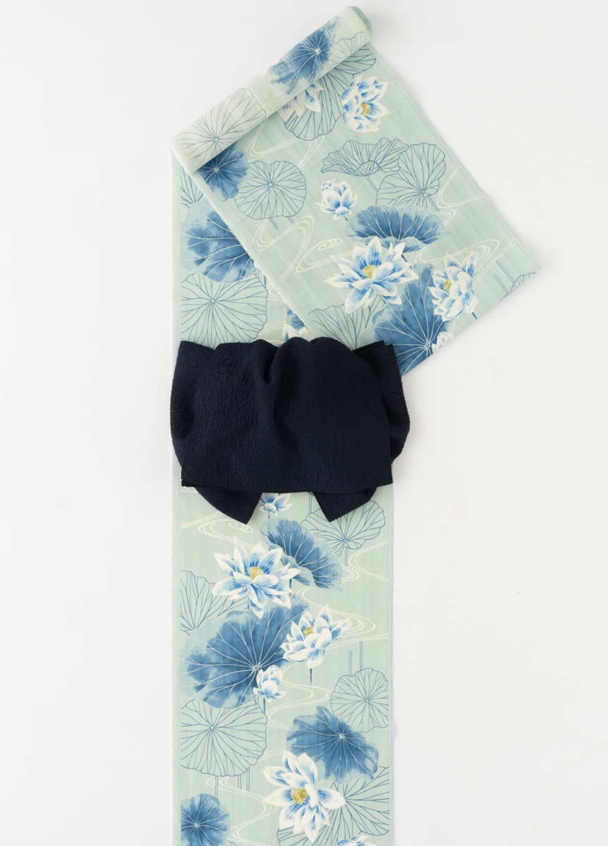 風花 流水に蓮 秘色