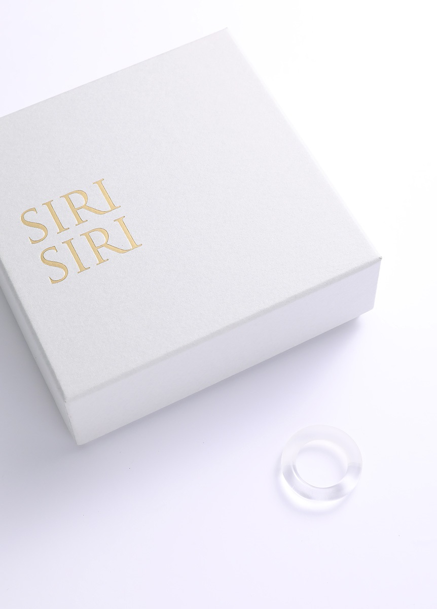 SIRI SIRI　SPRING Ring　CLEAR