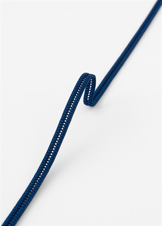 源氏レース三分紐　青藍