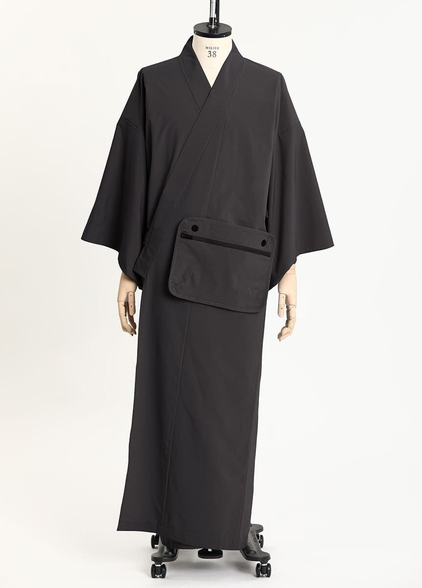 OUTDOOR KIMONO 【春夏】DWR Light Weight / Charcoal
