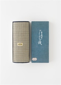 【WEB限定】夏きもの　阿波しじら　生成り紺チェック