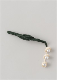 yoma×EUCHRONIA　suzuran hairpin　green