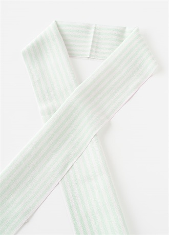 【WEB限定】半衿　ストライプ　ブルー