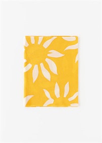 【WEB限定】帯揚　夏　ひまわり　黄色