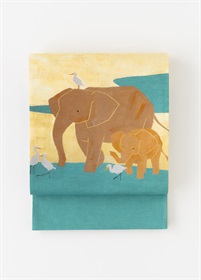 きものやまと×中條亜耶　夏京袋帯　Danger zone（ご予約受注品）