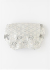 へこ帯　桐生刺繍・星の華　水色