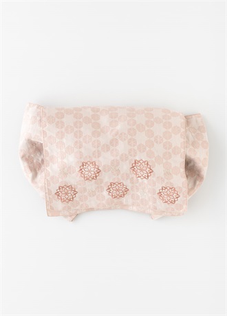 へこ帯　桐生刺繍・星の華　薄紅色