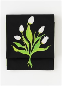 きものやまと×KiSHiCRi　京袋帯　夜のちゅうりっぷ（ご予約受注品）