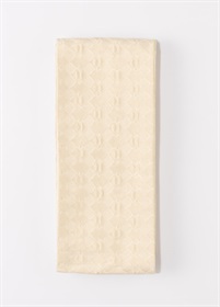 きものやまとベーシック　桐生合繊半幅帯　変わり菱　生成り（ご予約受注品）