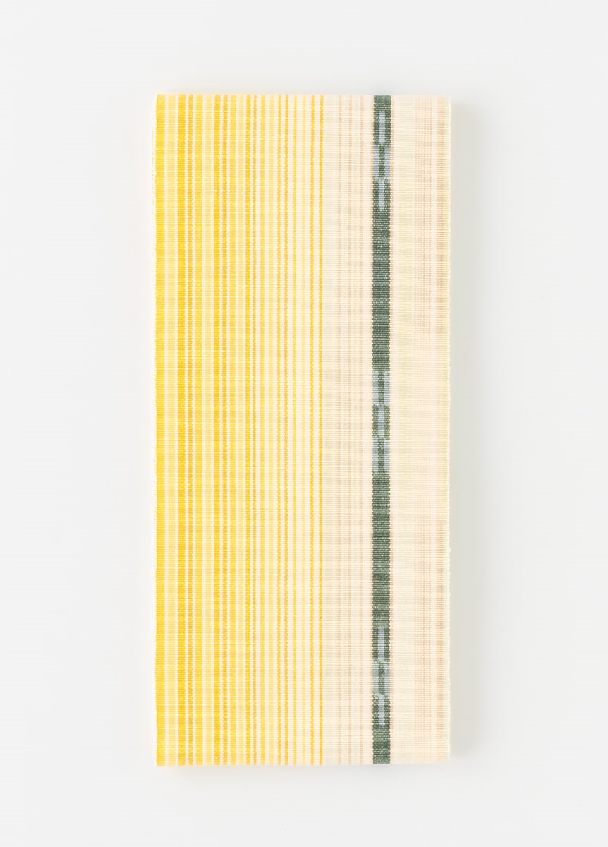 *竹富ミンサー織　四寸帯（半幅帯）　44