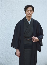 オーダーレース羽織　からみレース　黒（ご予約受注品）
