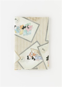 てぬぐい　お多福かるた