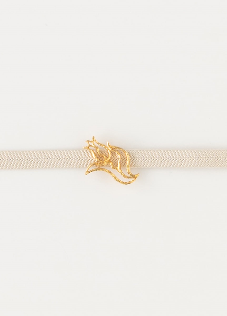 帯留　CASUCA et CRi　chotto帯留　ゴールド（ご予約受注品）