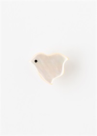 帯留　シェル　ゆらりちどり