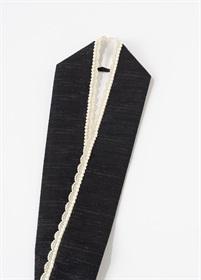 重ね衿　おめかしパール　ブラック（ご予約受注品）