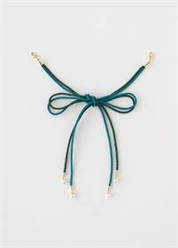 羽織紐　くみひも　蝶結び　グリーン（ご予約受注品）