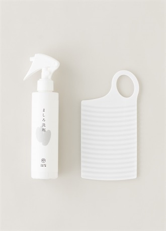 ましろ洗剤と洗濯板のセット