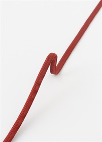 正絹三分紐　笹波　茜色（お取り寄せ品）