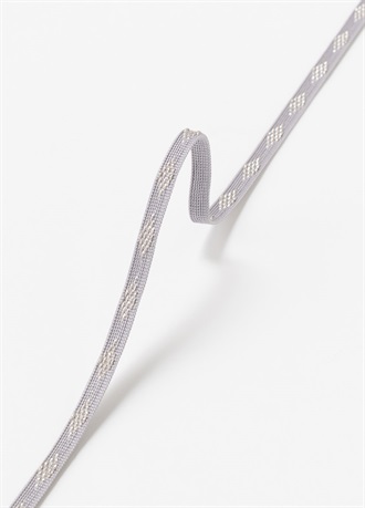 2.5分紐　綾竹ダイヤ　白藤×白（ご予約受注品）