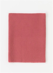 帯揚　シーズンレス　銀通し　桃紅色（ご予約受注品）