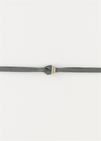 帯〆パレット７　墨×銀鼠（ご予約受注品）