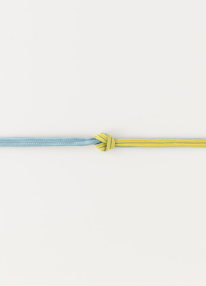 帯〆パレット７　空色×黄緑（ご予約受注品）