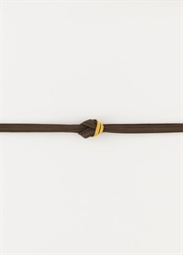 帯〆パレット７　焦茶×蒲公英（ご予約受注品）