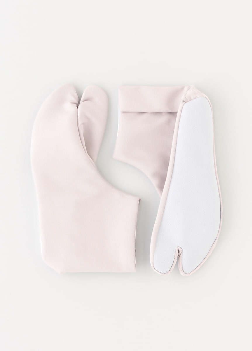 ベーシックスタイリング足袋　無地　淡藤色