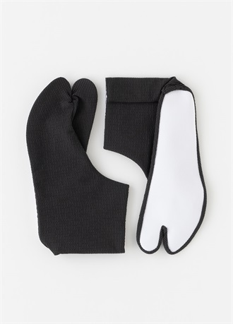 ベーシックスタイリング足袋　ギンガムチェック　黒