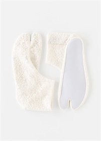 おめかし足袋　フラワーレース　白（ご予約受注品）